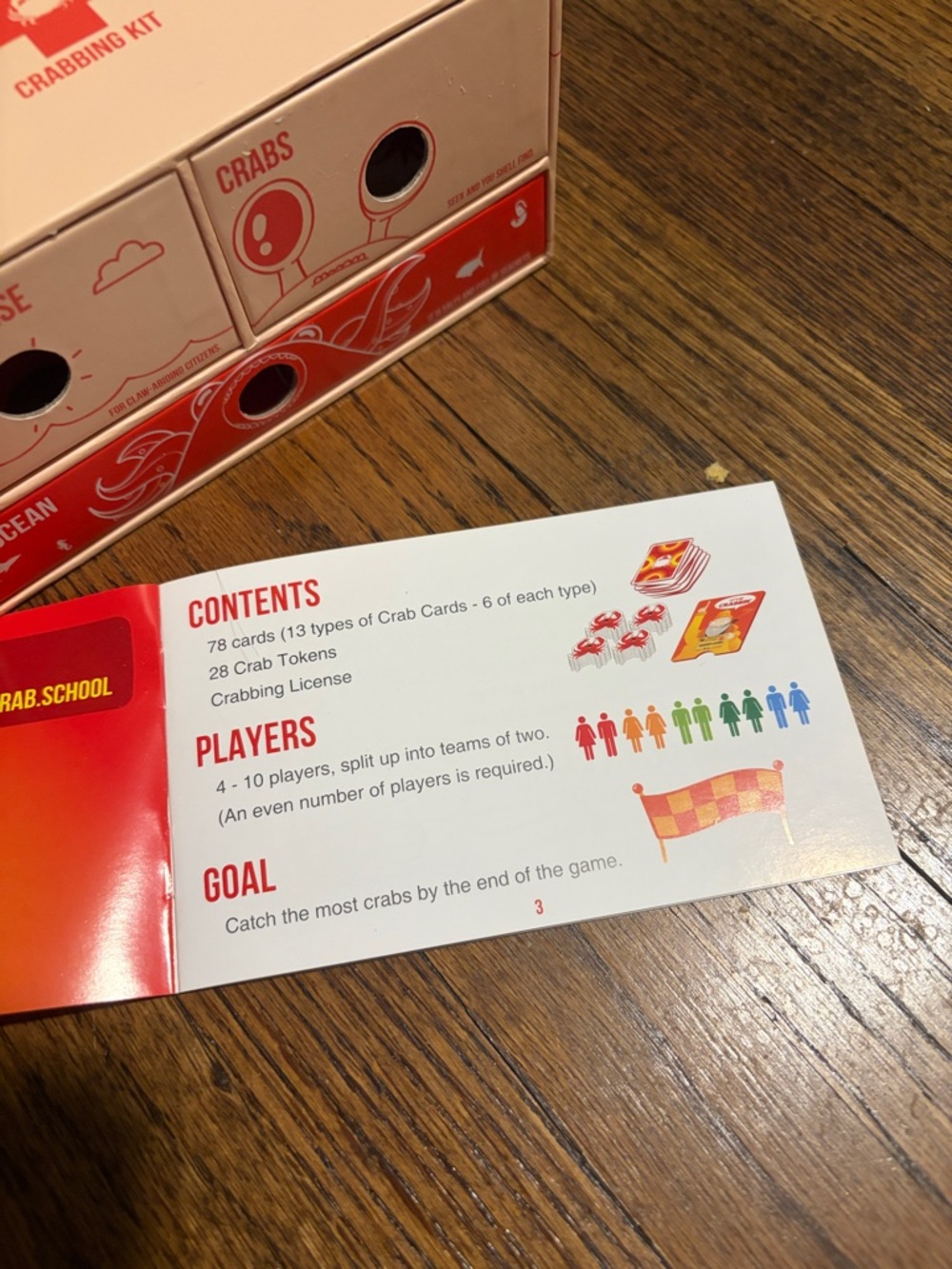 You’ve Got Crabs Card Game Exploding Kittens Creator - Picture 3 of 4